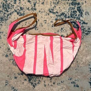 Love PINK Victoria's Secret Pink and White  Bag